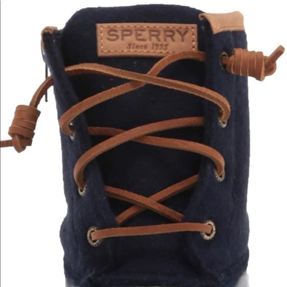 Sperry Women's Saltwater Emboss Wool Boots - Picture 4 of 7